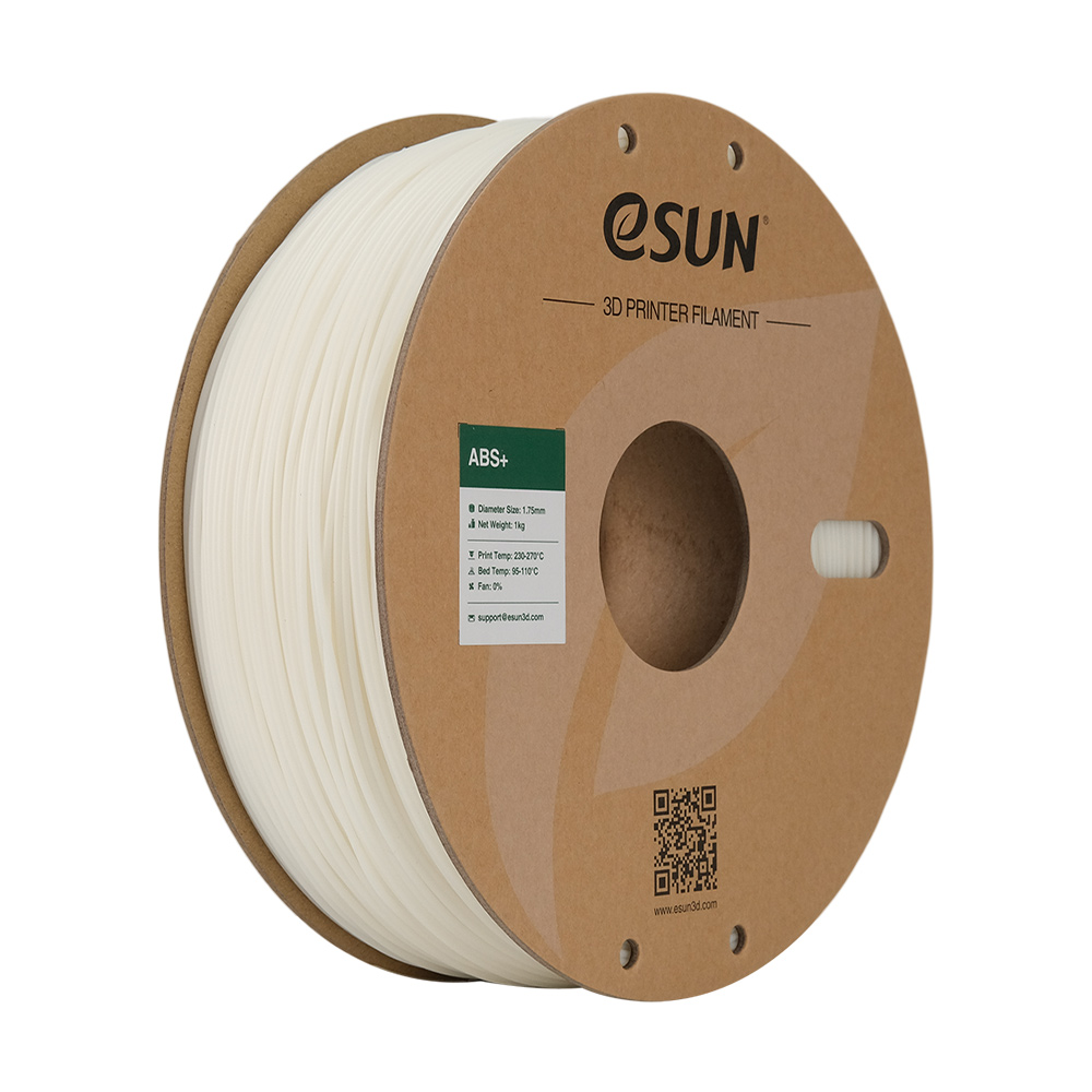 eSUN ABS+ 1.75mm 3D Filament - White