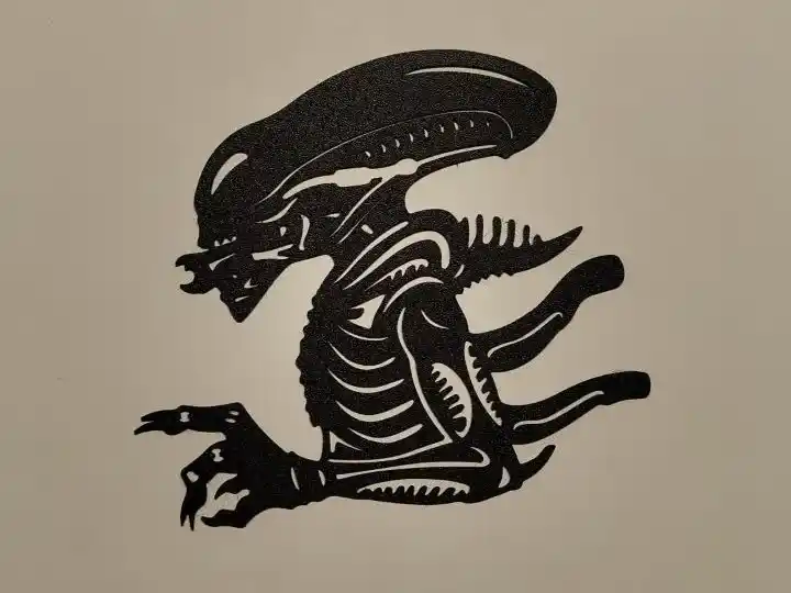 Alien silhouette