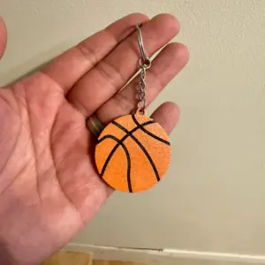 Basketball Keychain
