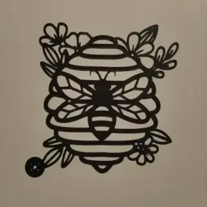 Bee wall decor
