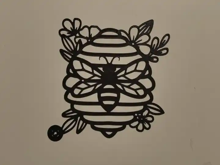 Bee wall decor
