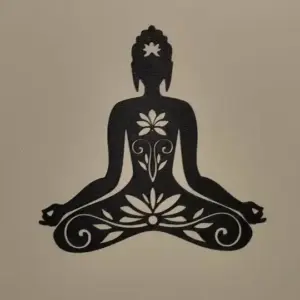 Buda meditation wall art