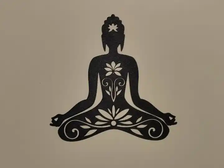 Buda meditation wall art