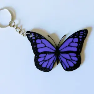 Butterfly keychain