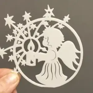 Christmas angel ornamet