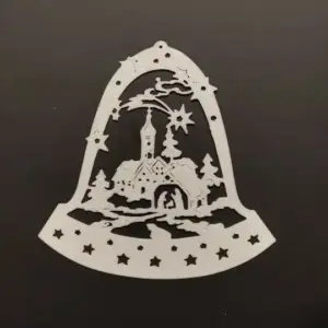 Christmas bell bauble