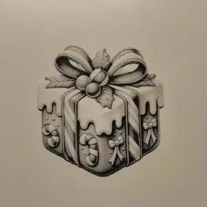 Christmas gift wall art (hueforge)