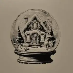 Christmas glass bauble (hueforge)