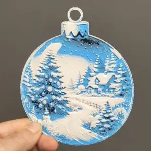Christmas ornament (hueforge)