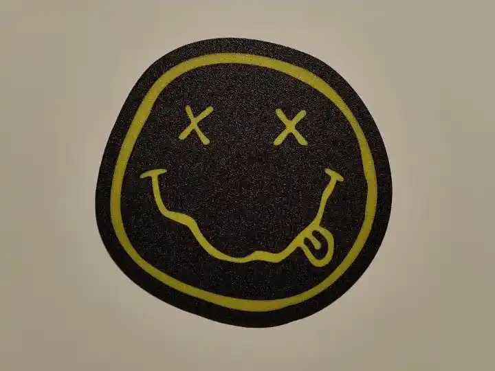 Crazy smile wall art