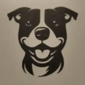 Dog silhouette wall art
