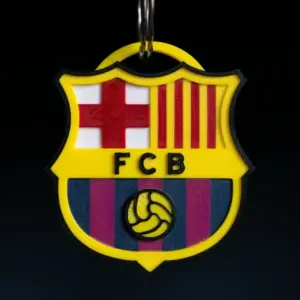 FC Barcelona Logo KeyringKeychain