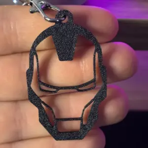 Fantastic Simple Iron Man Keychain NO AMS