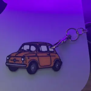 Fiat 500 Keychain