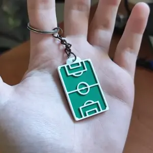 Football Field Keychain