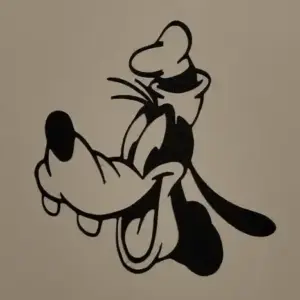 Goofy silhouette