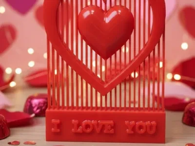 Heart Decor "I Love You"