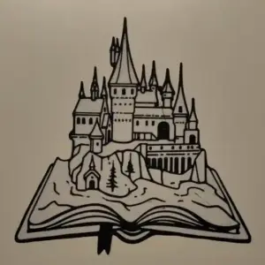 Hogwarts harry potter wall art