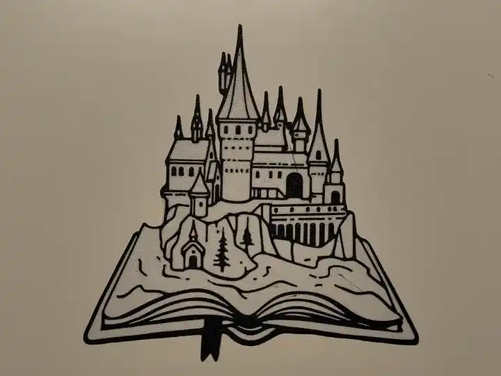 Hogwarts harry potter wall art