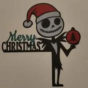 Jack christmas door corner