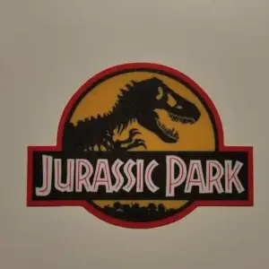 Jurassic park wall art plate