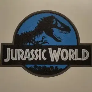 Jurrasic world wall art plate