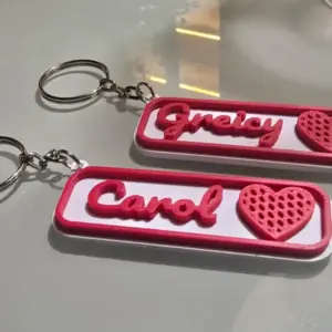 Keychain with name