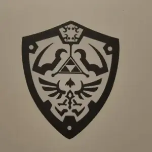 Link shield wall art