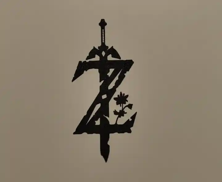 Link´s master sword wall art