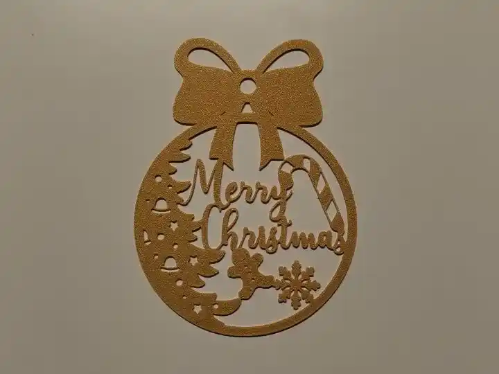 Merry christmas ball wall art