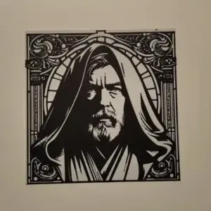 Obi-wan kenobi wall art