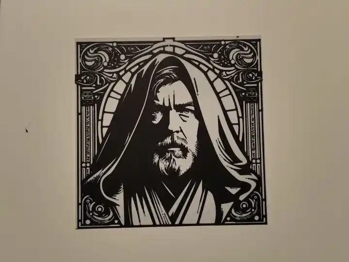Obi-wan kenobi wall art