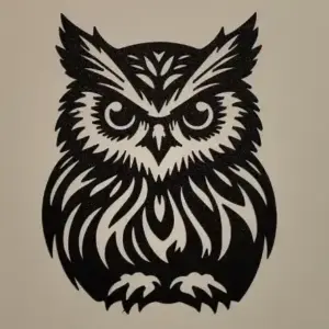 Owl silhouette