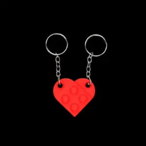 PUZZLE HEART KEYCHAIN KEY CHAIN