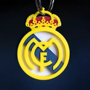 Real Madrid CF Logo KeyringKeychain