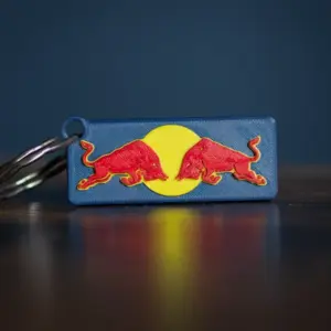 Red Bull F1 Team Logo KeyringKeychain