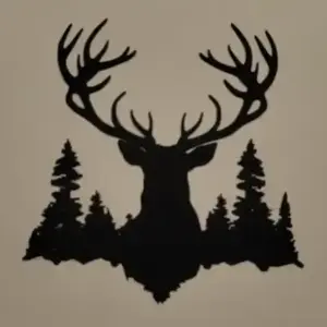 Reindeer wall art