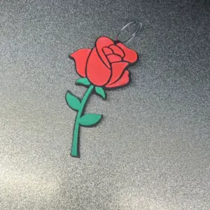 Rose Keychain