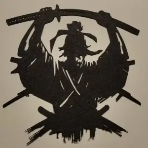 Samurai wall art