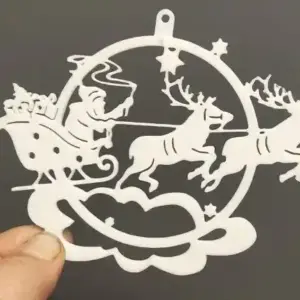 Santaclaus ball ornament