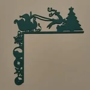 Santaclaus door corner ornamet