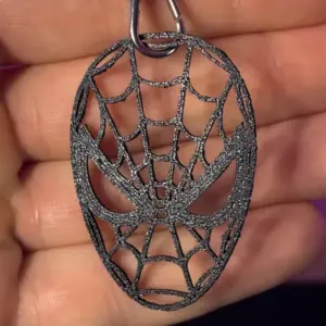 Simple Spider-Man Pendant Keychain NO AMS