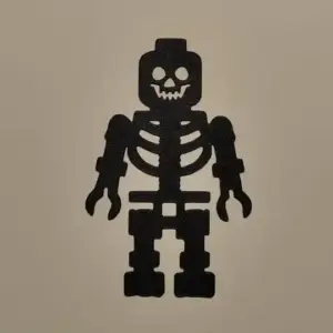 Skeleton silhouette