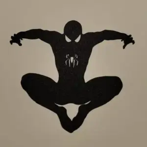 Spiderman silhouette