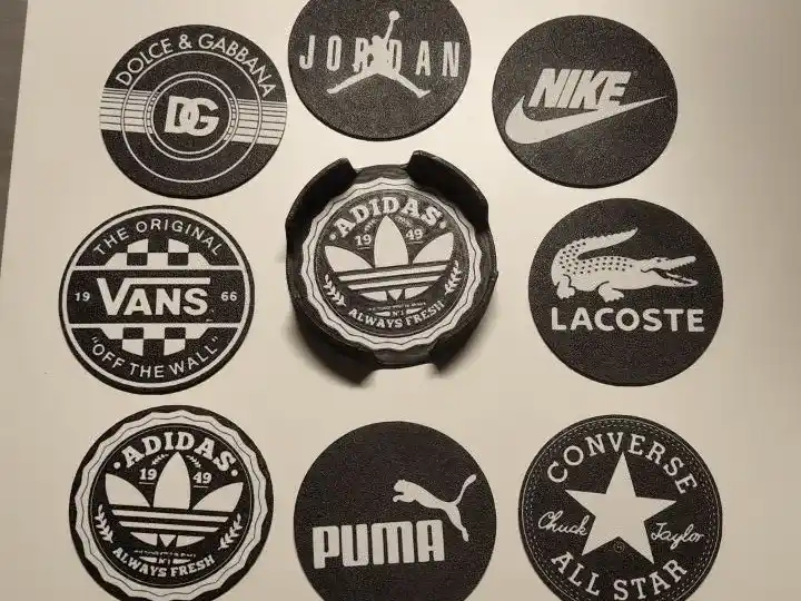 Sports brands coaster collection