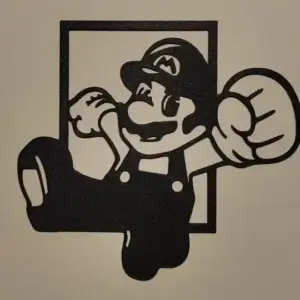 Super mario wall art