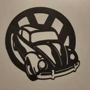 Vw beatle wall art