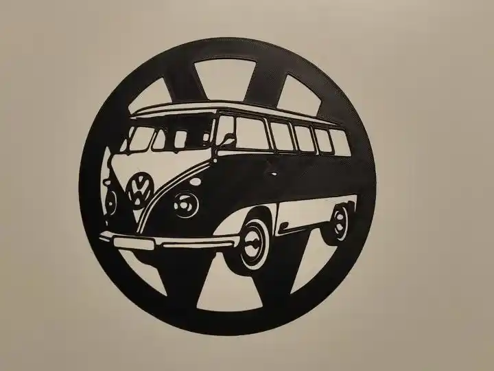 Vw t1 wall art