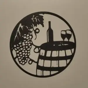 Wine culture wall art
