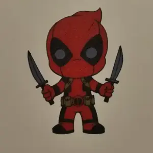 Baby deadpool color